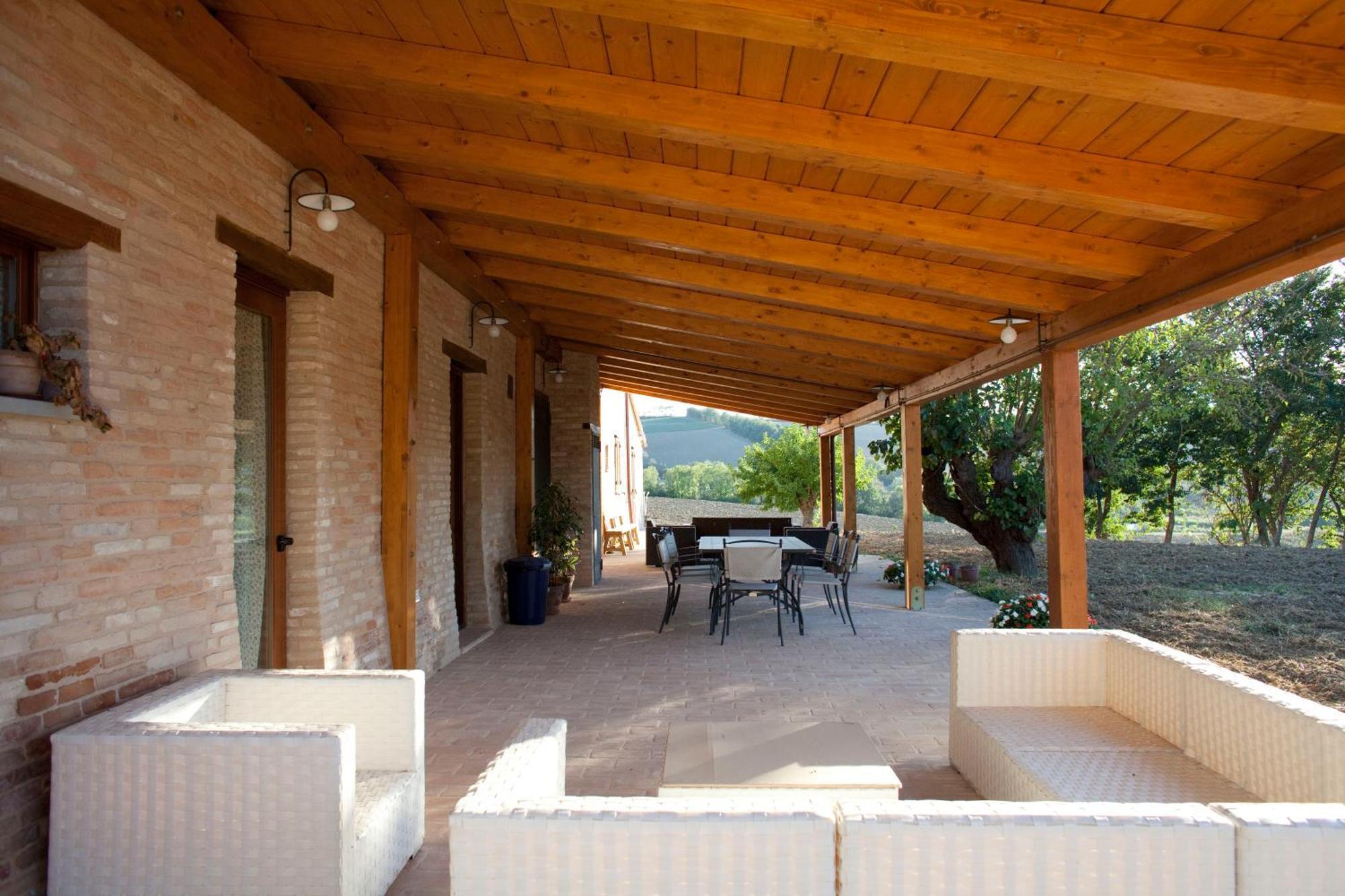 Villa Casale Talevi à Cartoceto Extérieur photo